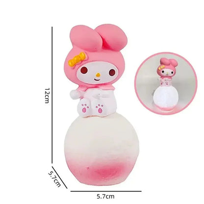 Sanrio Hello Kitty Night Light Luminous Children's Toy Bedside Lamp Anime Cartoon Kuromi Cinnamoroll Cute Children's Gifts Toys