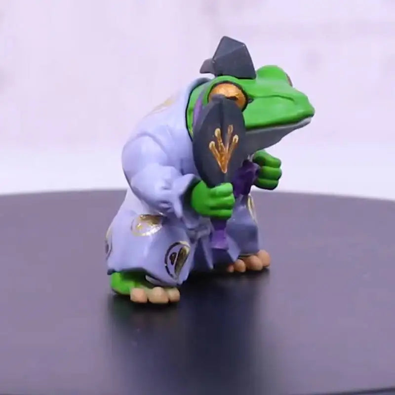 Japan Qualia Gashapon Capsule Toy Frog Wrestler Figures Sumo Frog Model Doll Ornament Desktop Decoratoion Childern Gifts