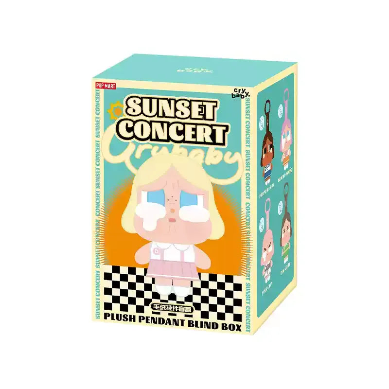 Popmart Crybaby Sunset Song Party Series Muppet Pendant Blind Box Cute Crying Baby Doll Blind Bag Guess Bag Bag Decoration