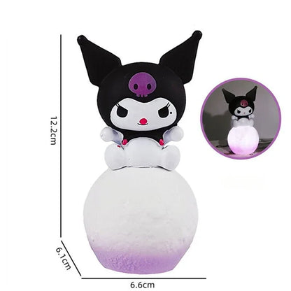 Sanrio Hello Kitty Night Light Luminous Children's Toy Bedside Lamp Anime Cartoon Kuromi Cinnamoroll Cute Children's Gifts Toys
